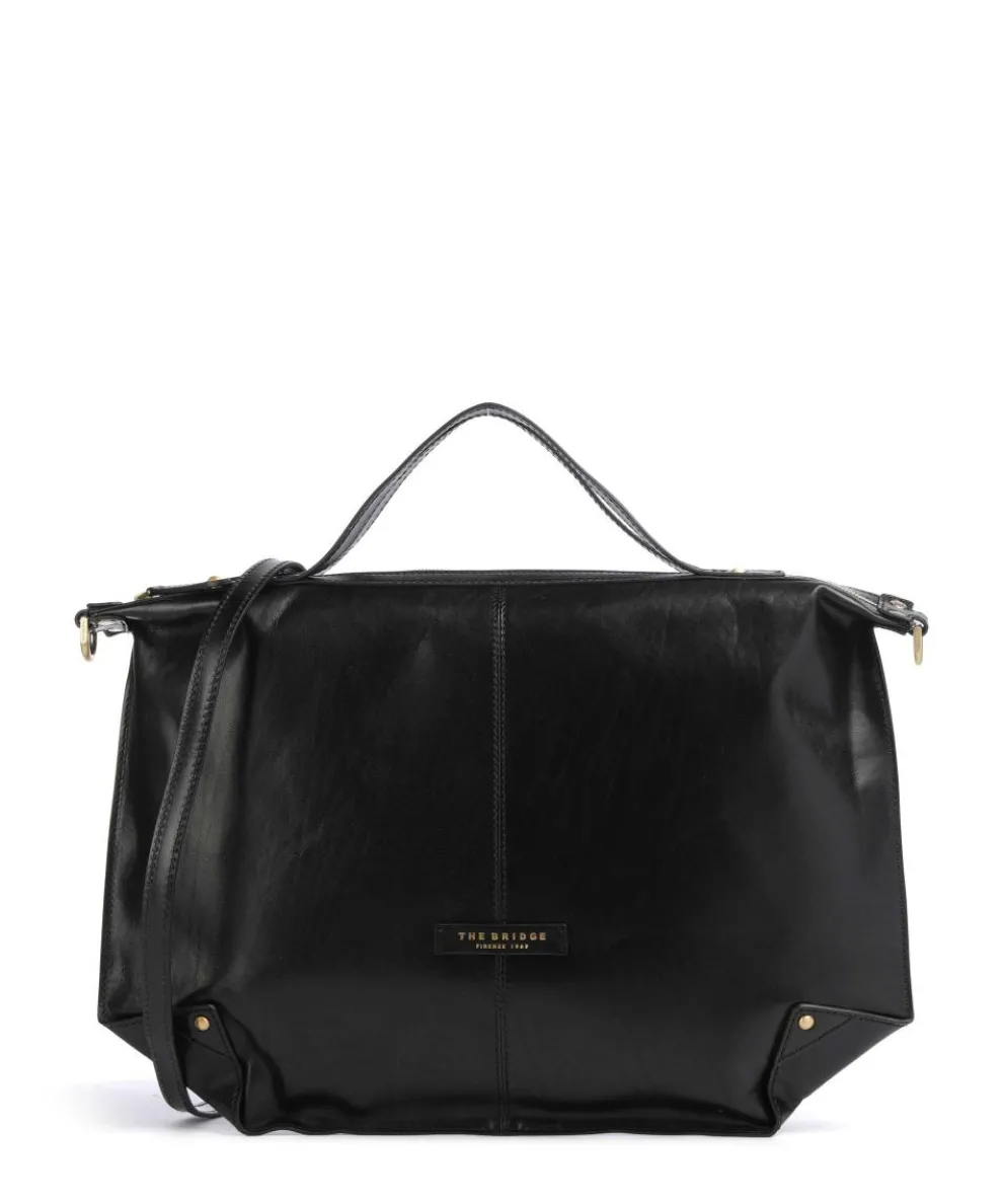 Unica Handtasche fein genarbtes Rindsleder schwarz