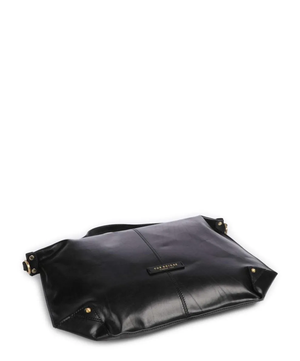 Unica Handtasche fein genarbtes Rindsleder schwarz