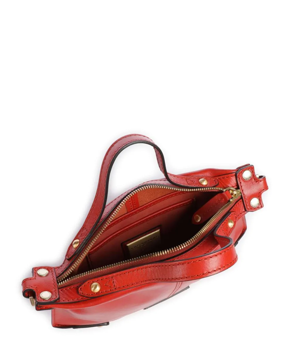 Unica Umhängetasche fein genarbtes Rindsleder hellrot