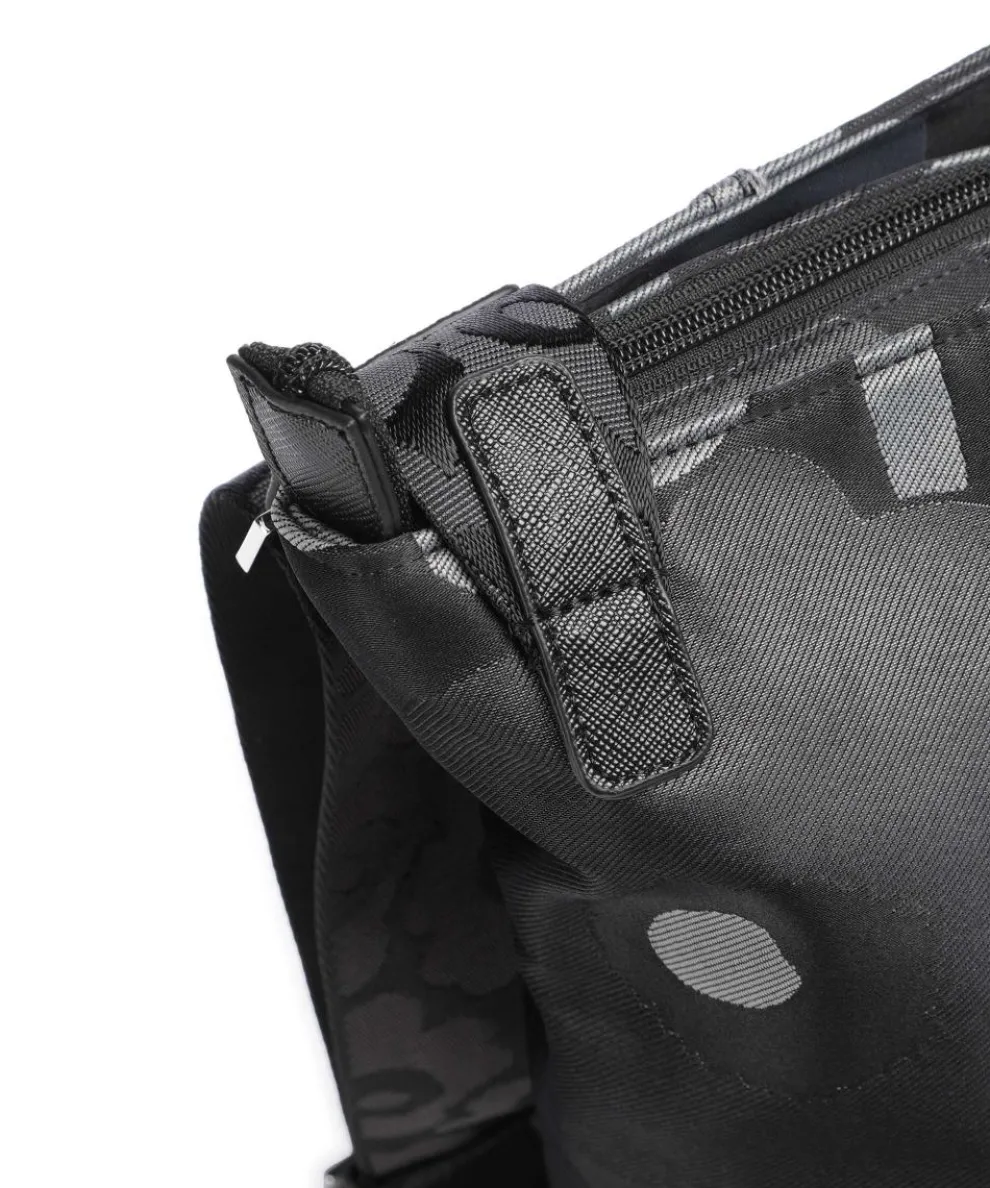 Unikko All Day Bucket bag Polyester schwarz/grau