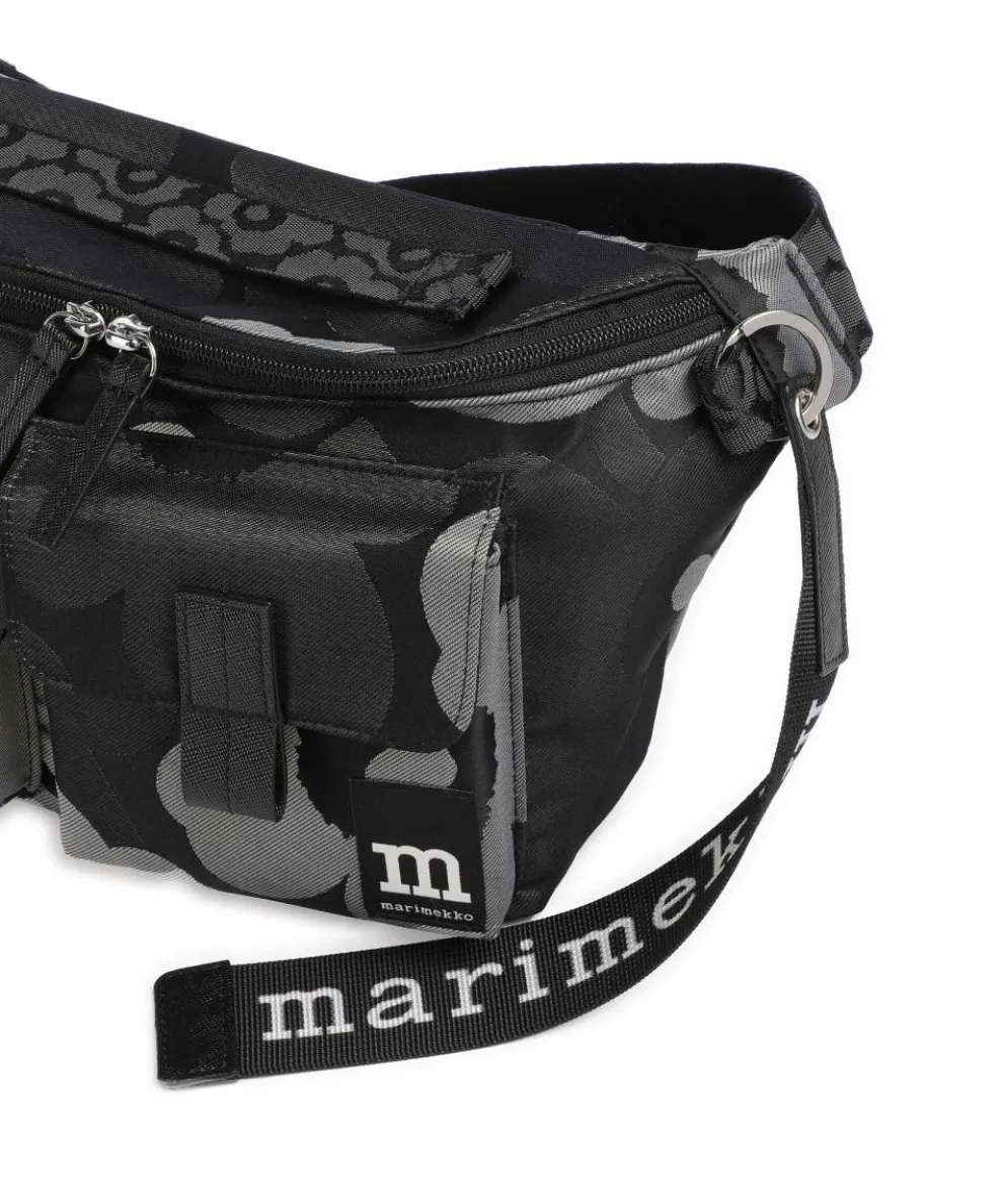 Unikko M Umhängetasche Polyester schwarz/grau