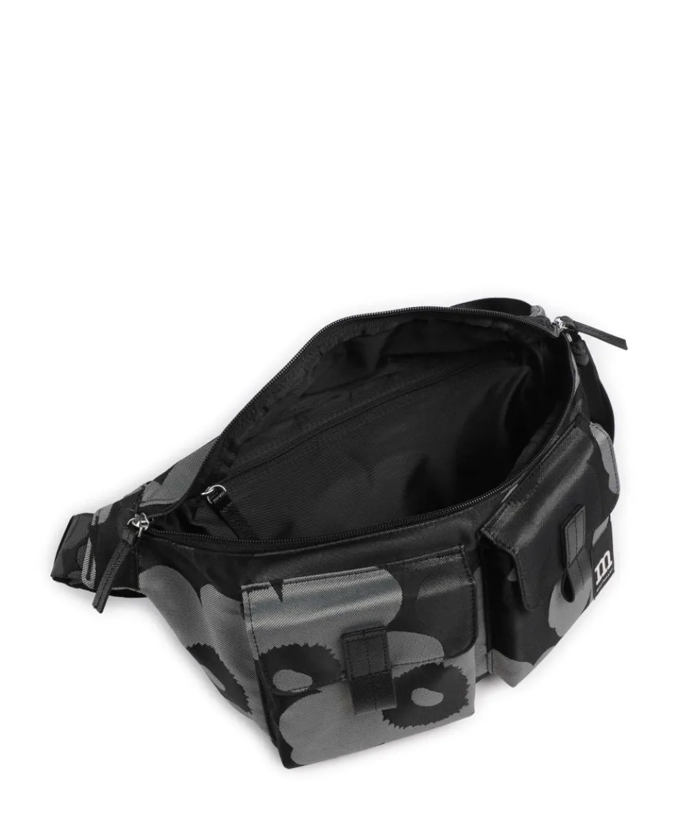 Unikko M Umhängetasche Polyester schwarz/grau