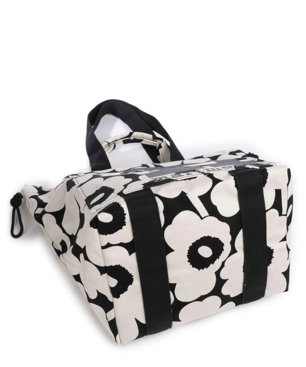 Unikko Mono City Shopper Canvas natur/schwarz