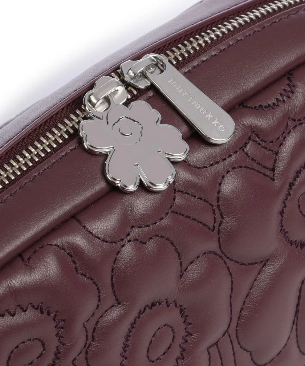 Unikko Soft Gratha Umhängetasche Leder wein