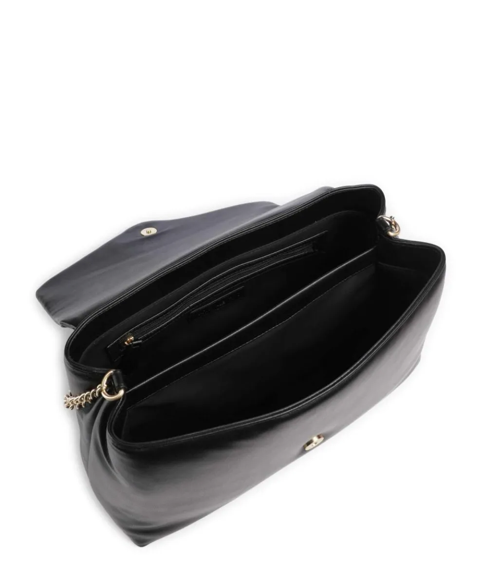 Stella Umhängetasche Lederimitat schwarz