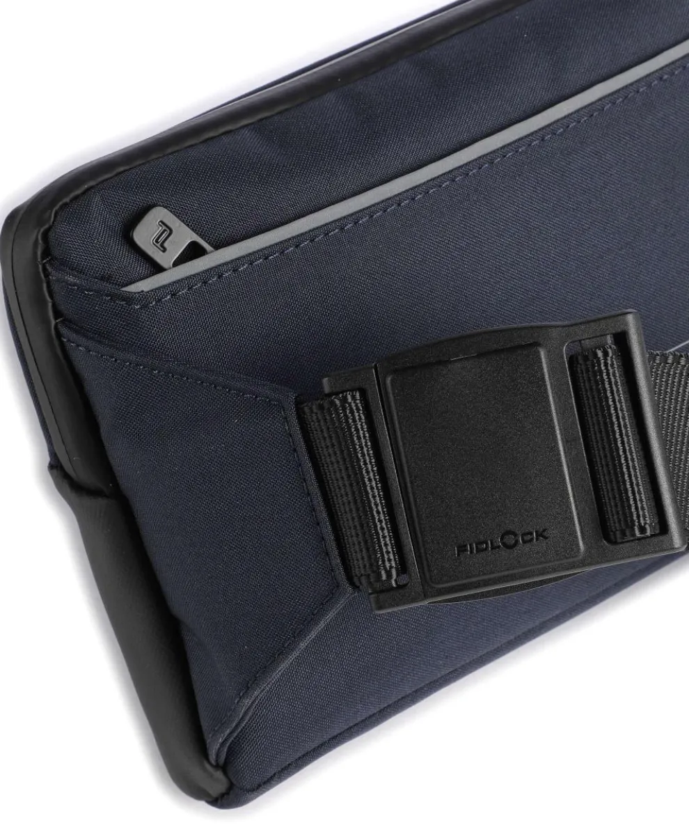 Urban Eco Gürteltasche recyceltes Polyester, Polyurethane dunkelblau