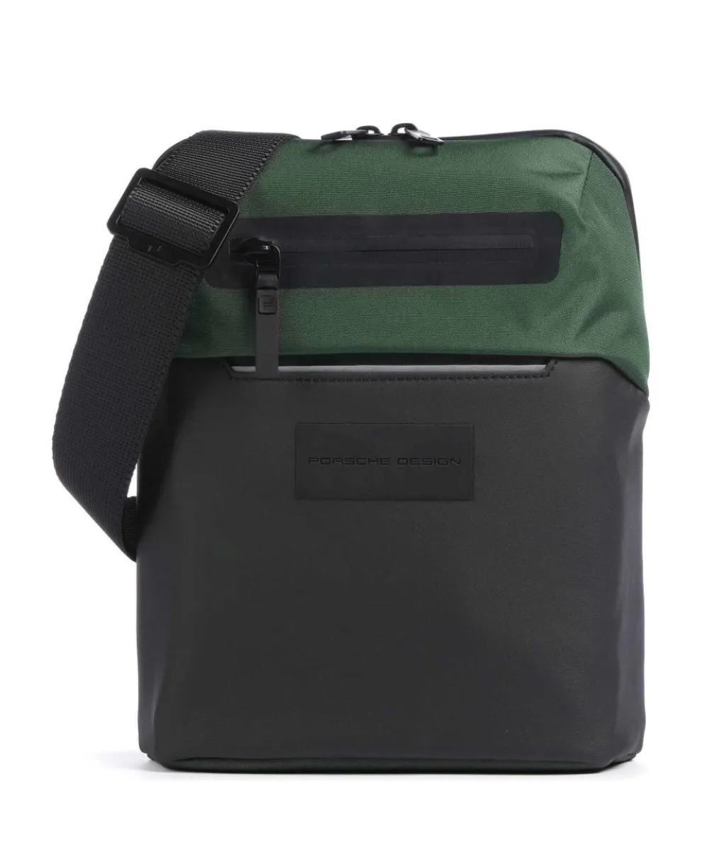 Urban Eco S Umhängetasche recyceltes Polyester, Polyurethane grün/schwarz