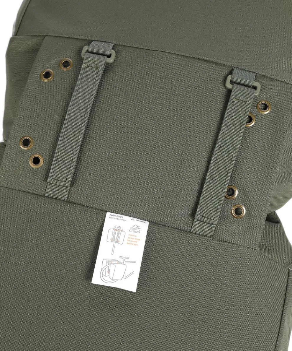 Urban TwinRoadster Gepäcktasche recyceltes Polyester khaki