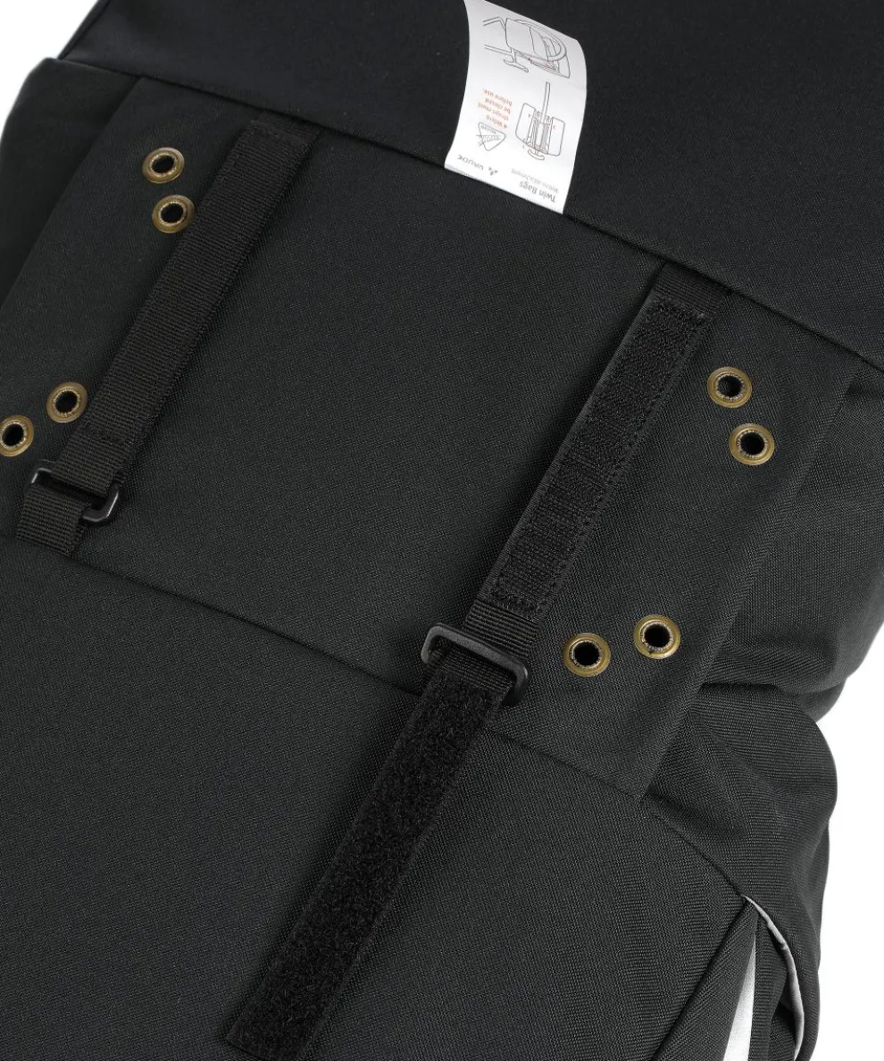 Urban TwinRoadster Gepäcktasche recyceltes Polyester schwarz