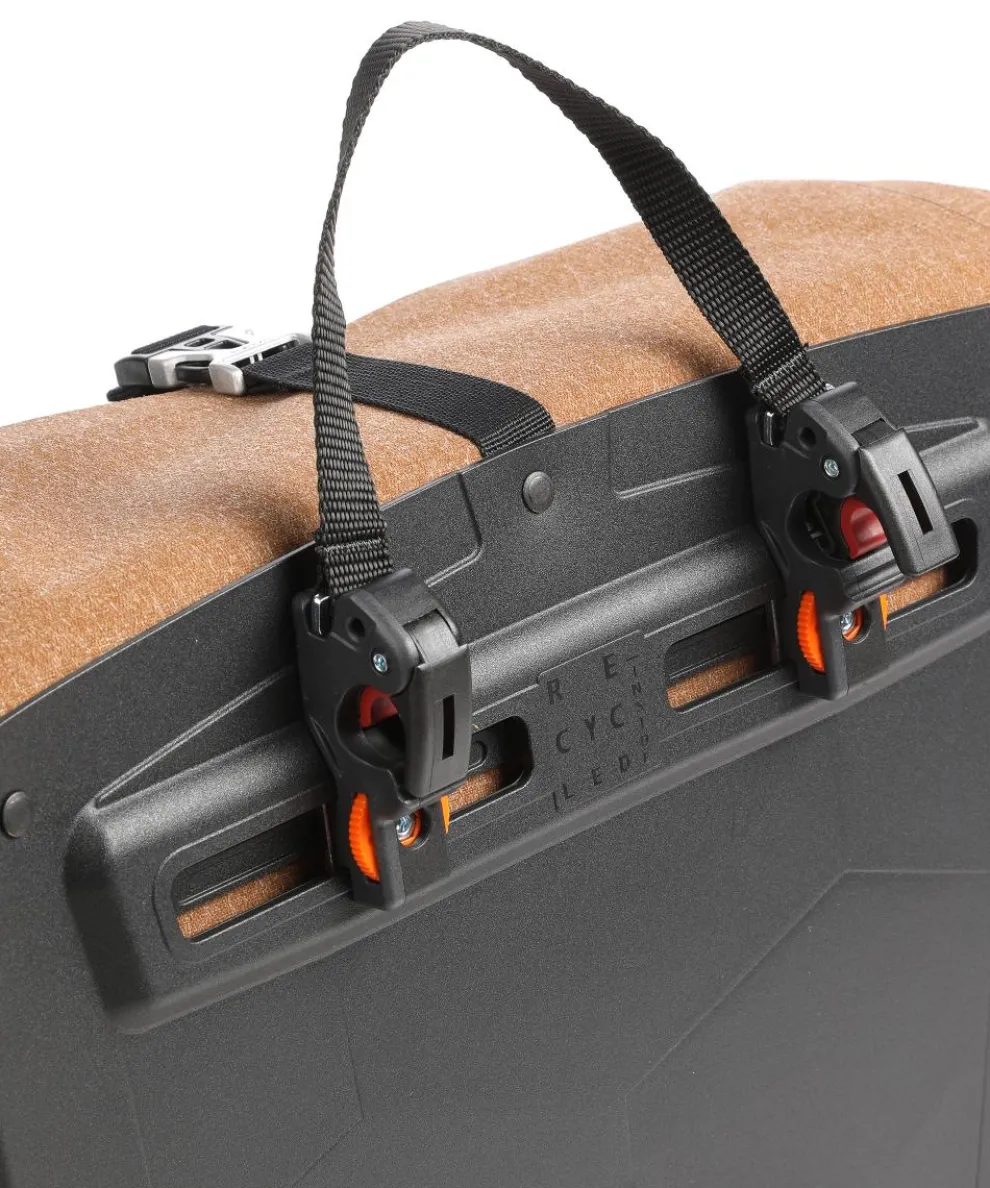 ReCycle Back Set Gepäcktasche recyceltes Polyester, recyceltes Polyamid braun