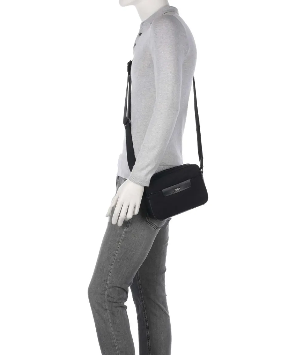 Cascia Pino Umhängetasche Baumwolle schwarz