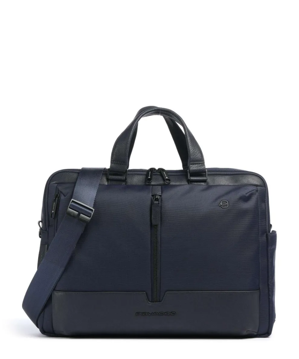 W138 Aktentasche 16″ recyceltes Polyester dunkelblau