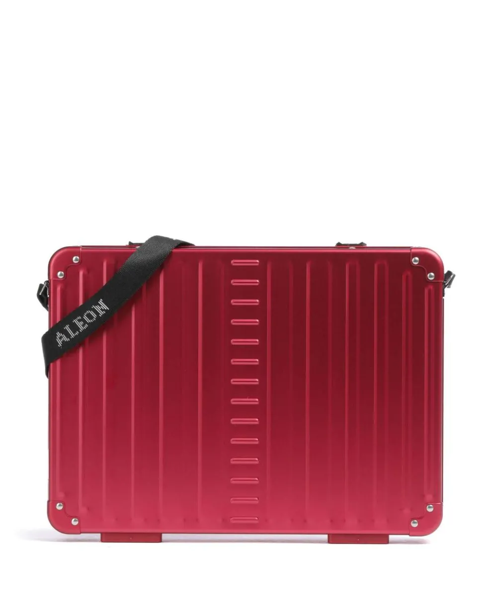Laptoptasche 13″ Aluminium rot