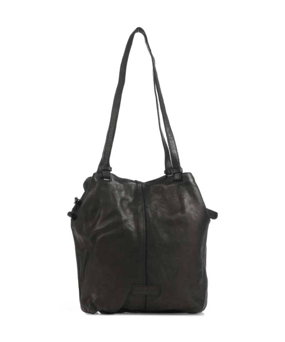 Submarine Shopper fein genarbtes Rindsleder schwarz