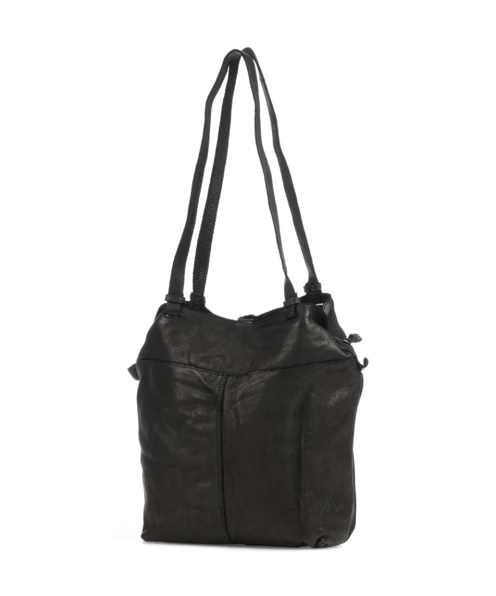 Submarine Shopper fein genarbtes Rindsleder schwarz