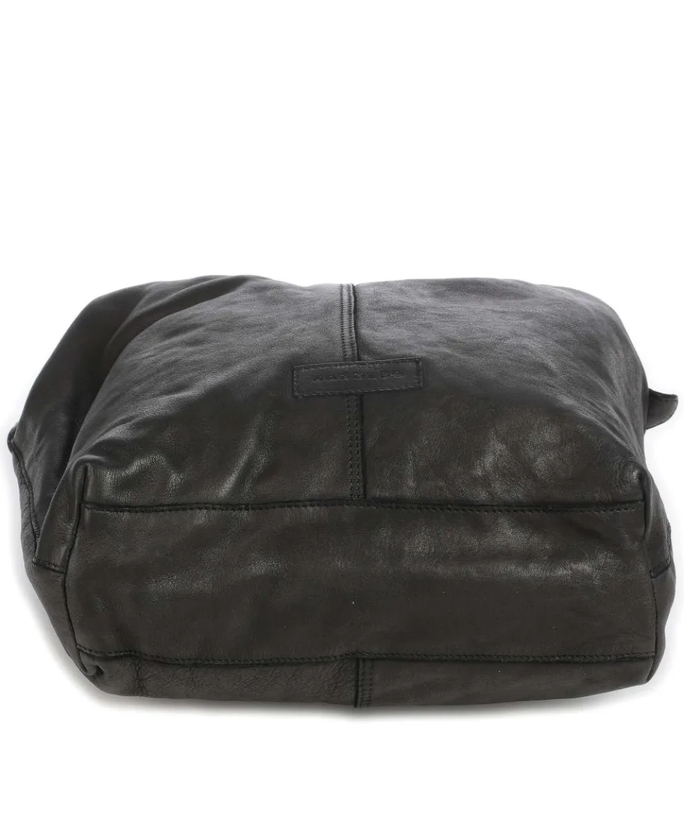 Submarine Shopper fein genarbtes Rindsleder schwarz