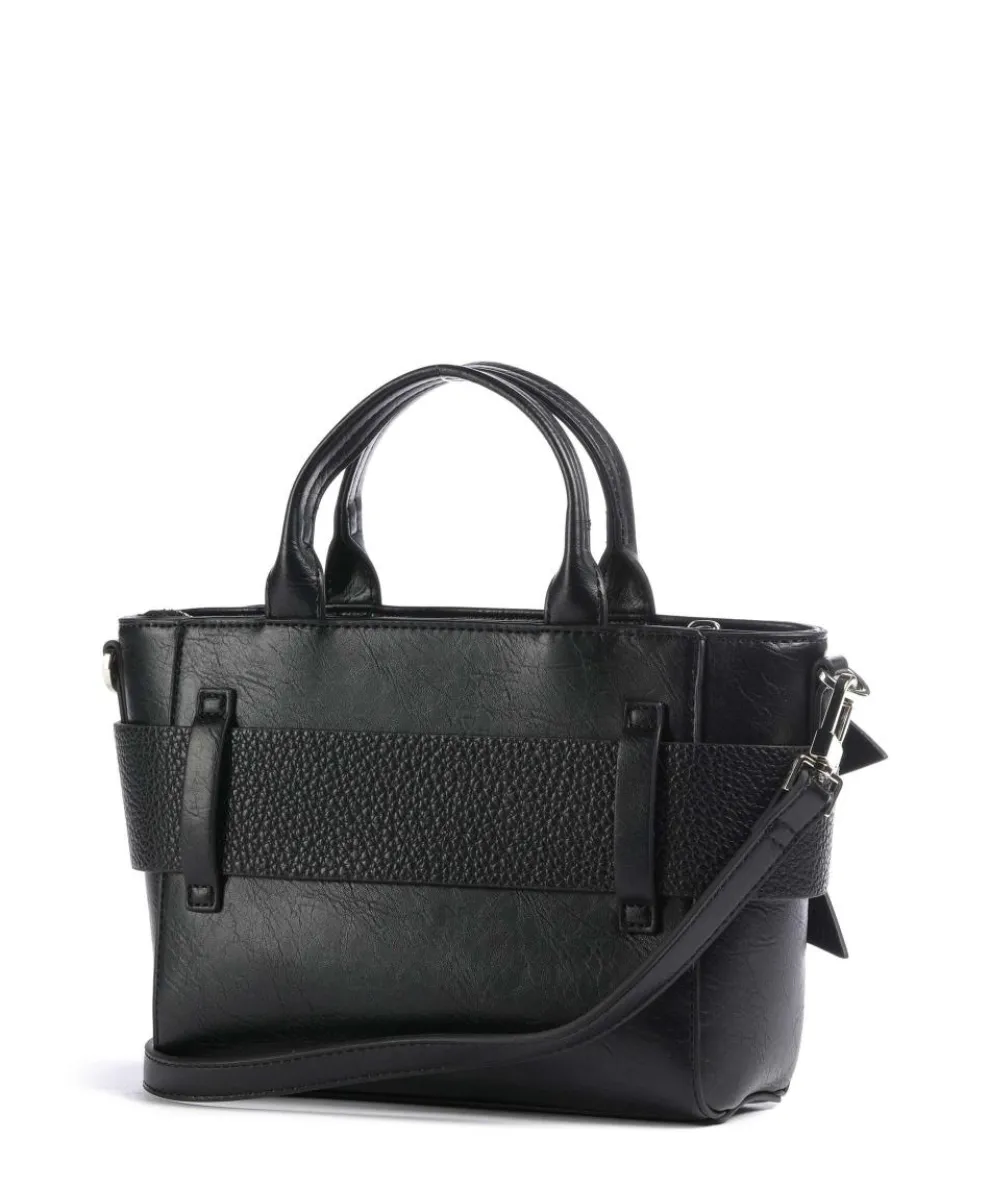 Jimisie Handtasche Lederimitat schwarz