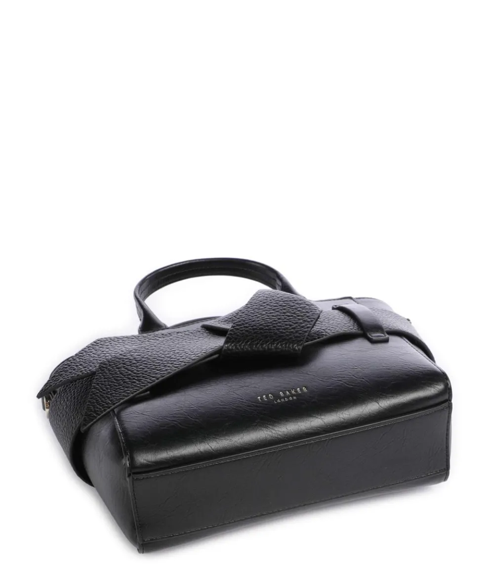 Jimisie Handtasche Lederimitat schwarz