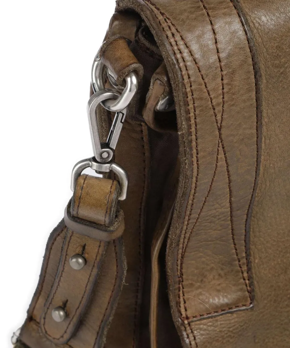 Kuriertasche Rindsleder khaki