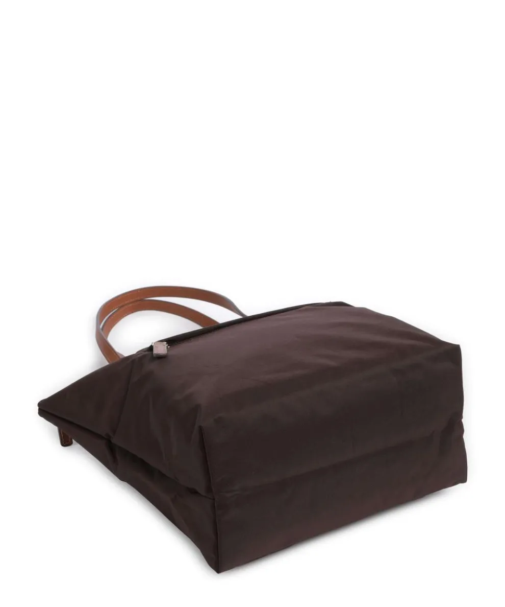 X-Collection Shopper recyceltes Nylon dunkelbraun