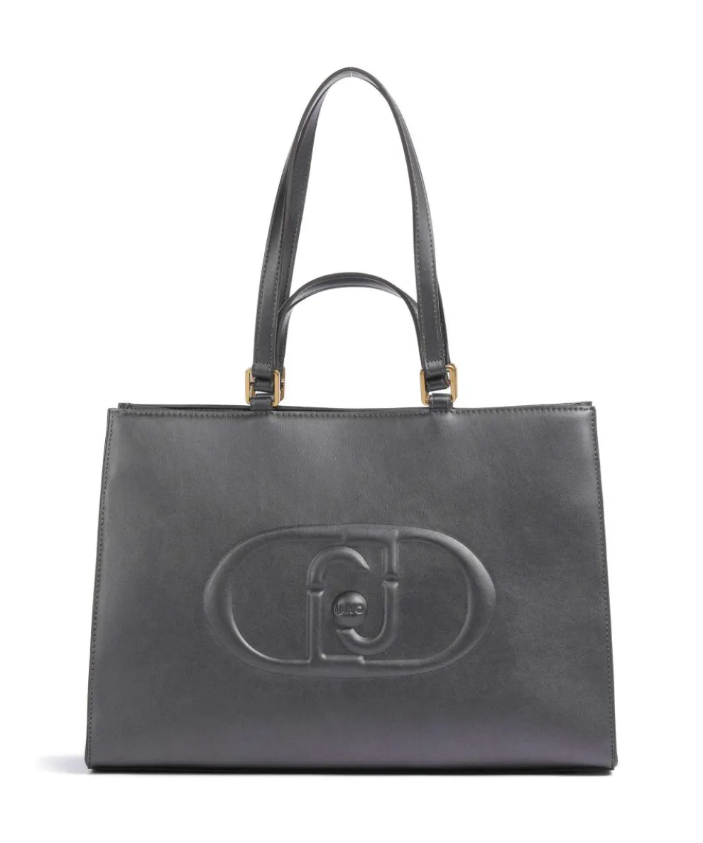 Rubino Shopper Lederimitat schwarz