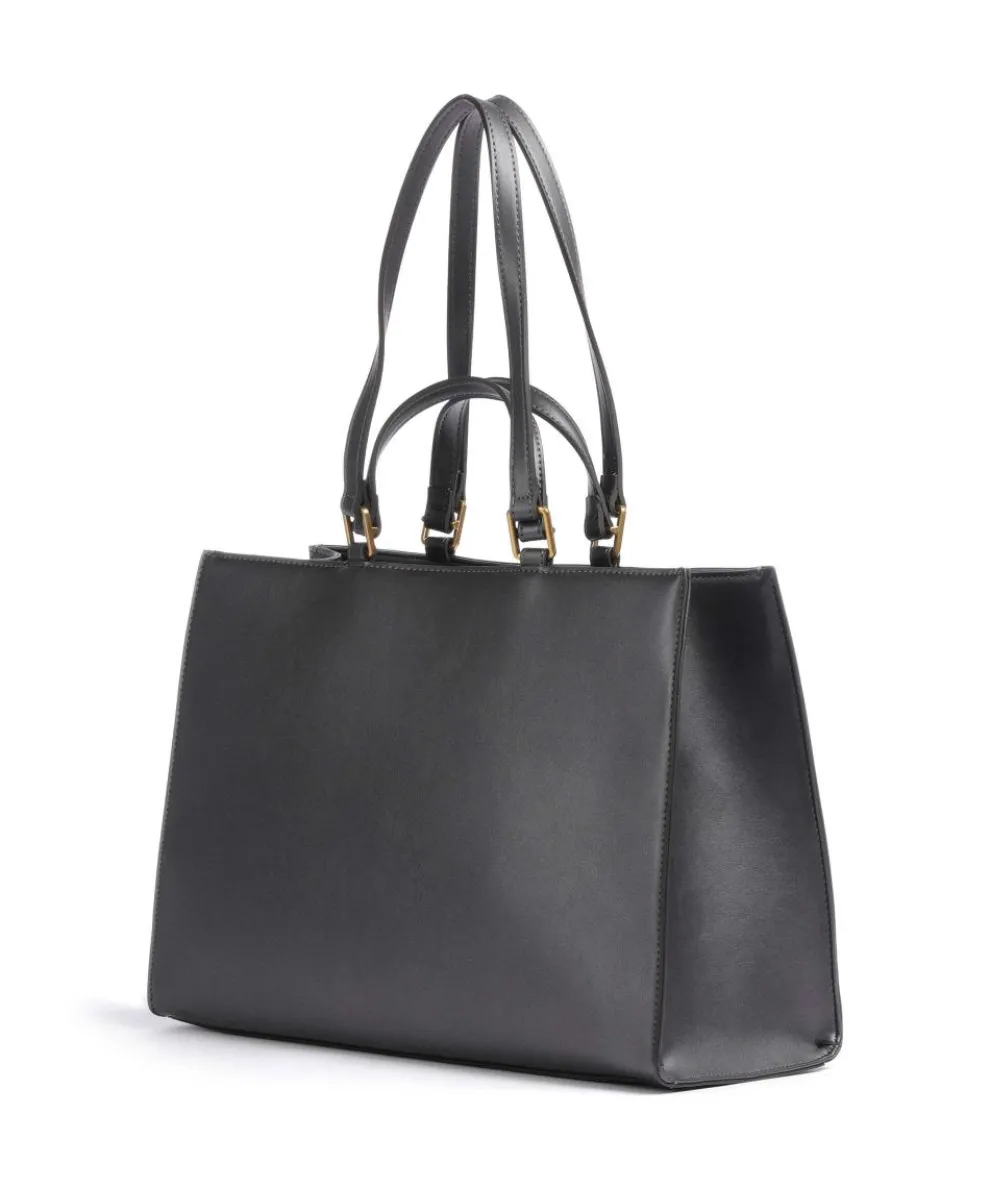 Rubino Shopper Lederimitat schwarz