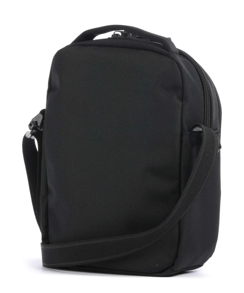 V Companion Umhängetasche recyceltes Polyester schwarz