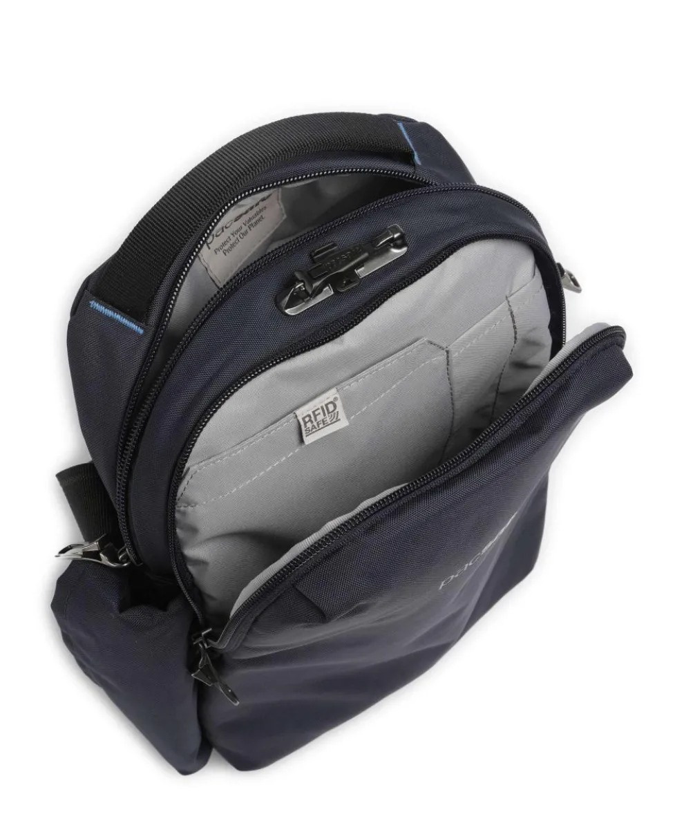 V Tour Umhängetasche recyceltes Polyester navy