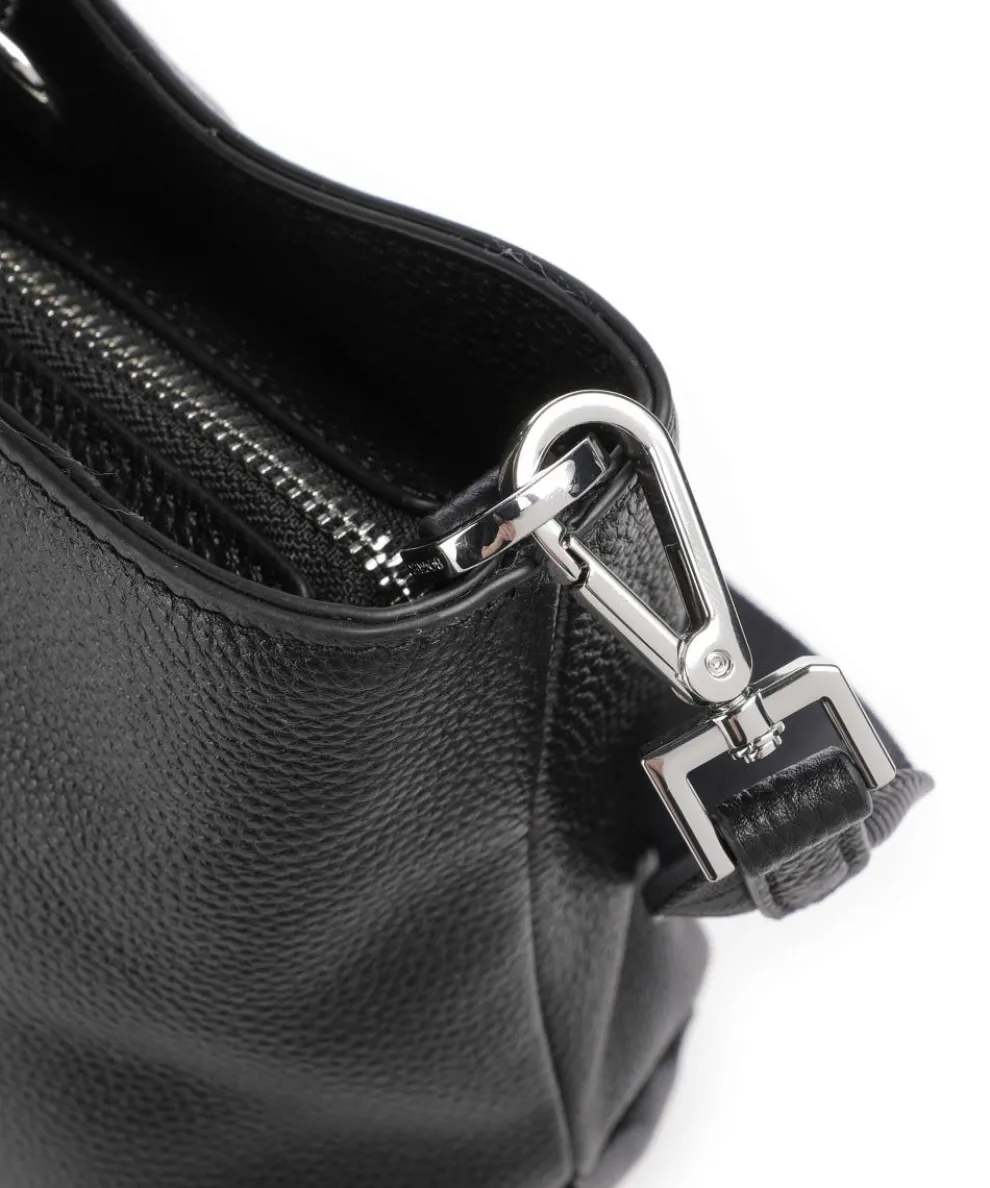 Vanil Valesca Handtasche genarbtes Rindsleder schwarz