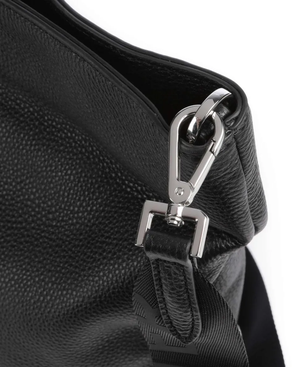 Vanil Valesca Shopper genarbtes Rindsleder schwarz