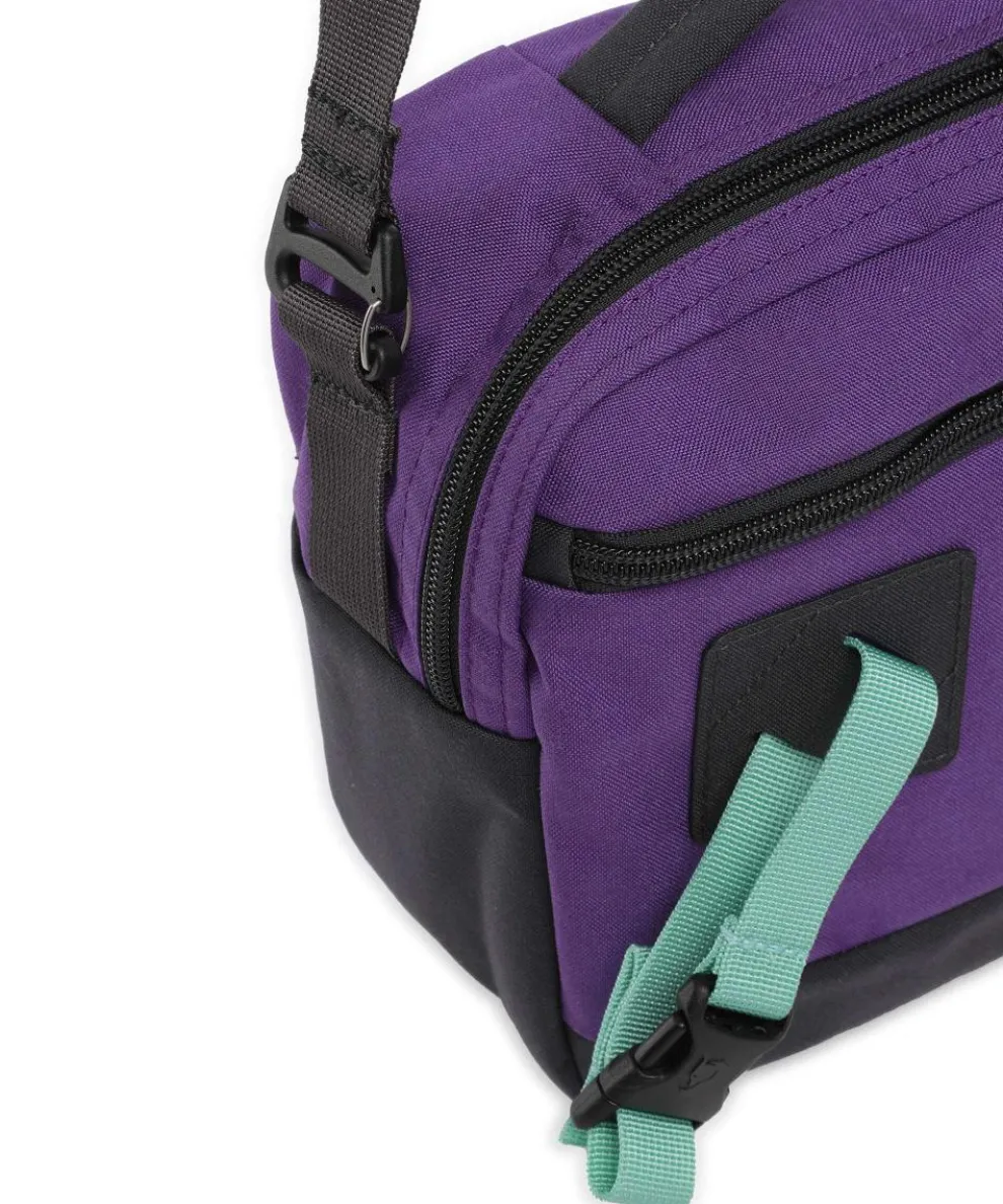 Vardag 6 Umhängetasche recyceltes Polyamid pflaume