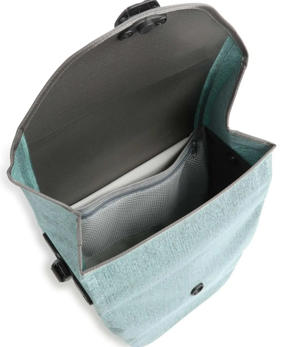 Velo-Shopper Gepäcktasche Polyester grünblau