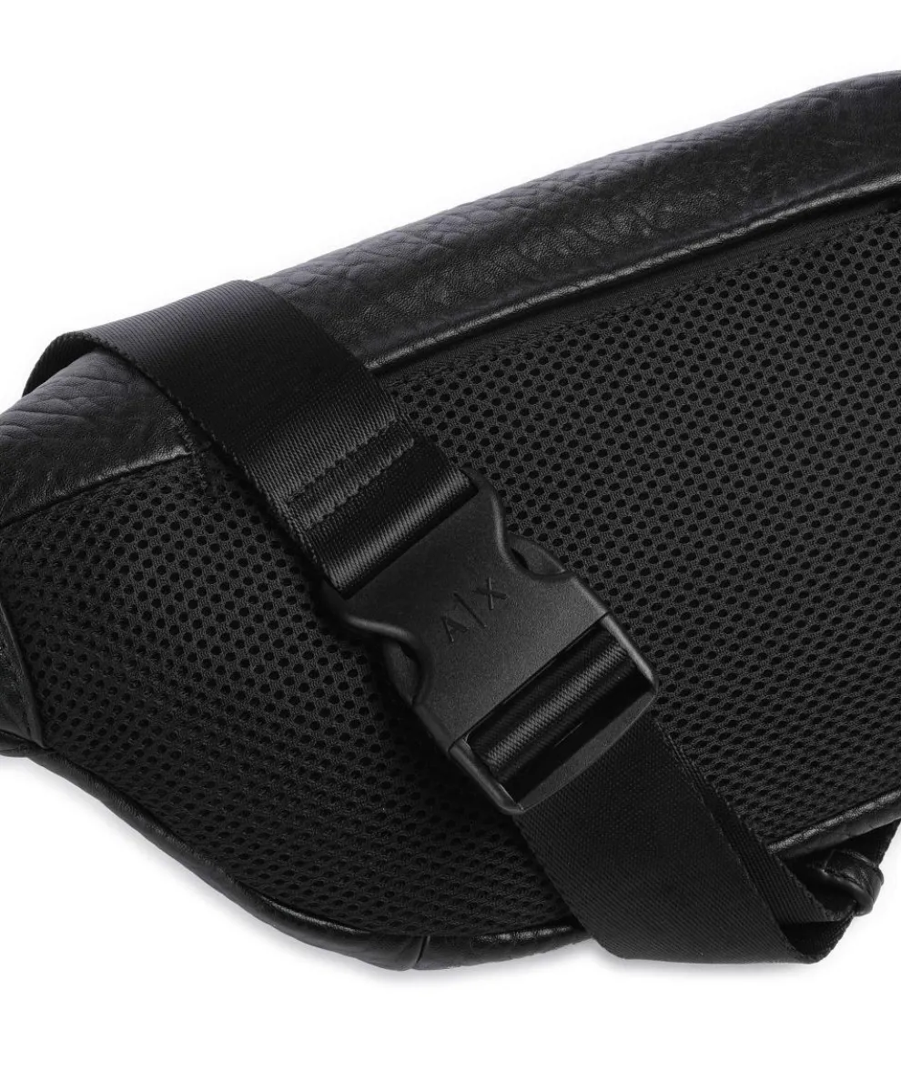 Venice Gürteltasche Lederimitat schwarz