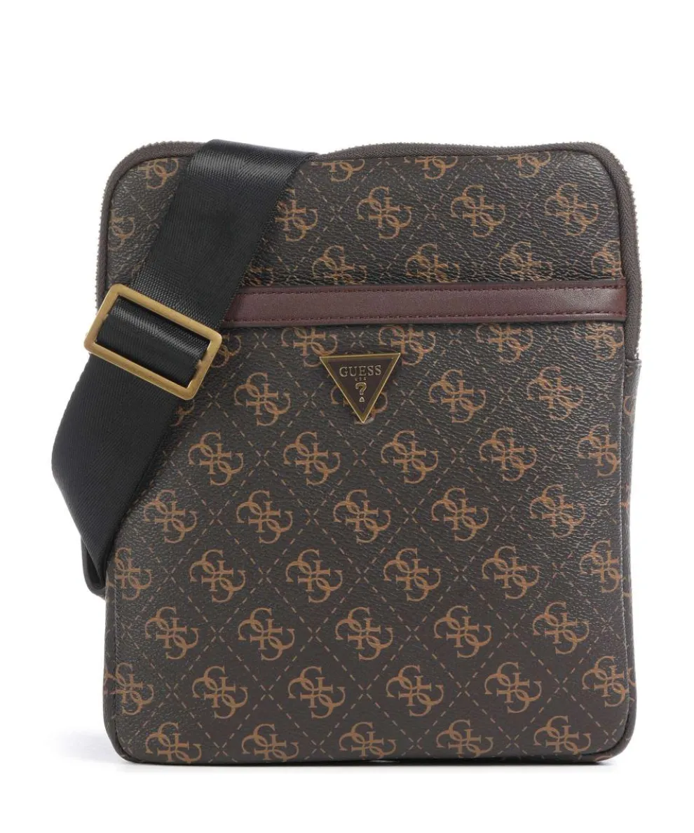 Vezzola Umhängetasche Polyurethane dunkelbraun