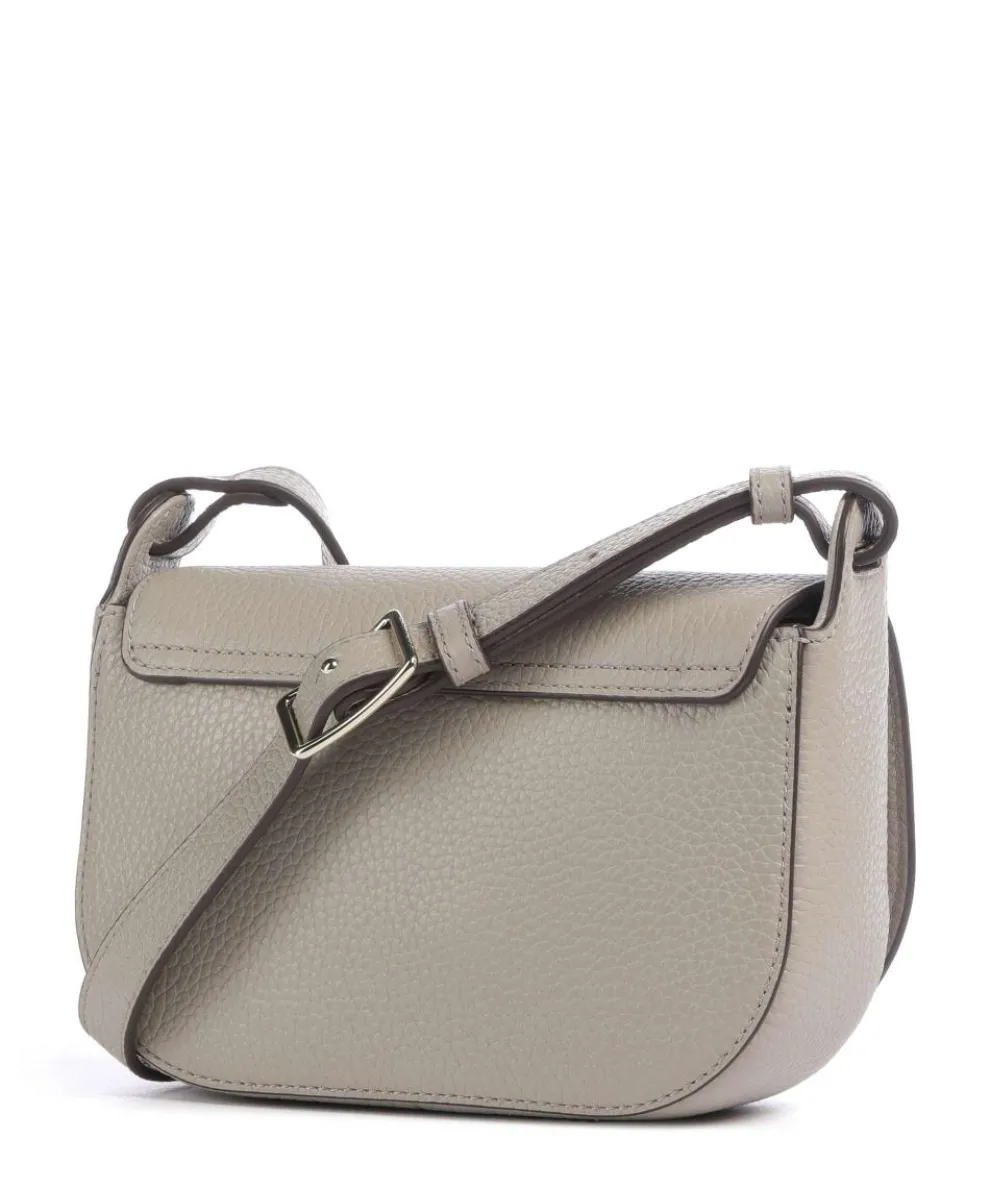 Pura S Umhängetasche genarbtes Rindsleder beige