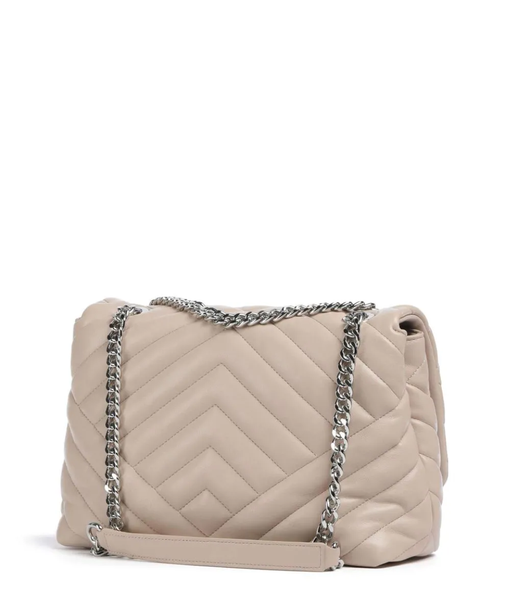 Victoria M Schultertasche Lederimitat altrosa