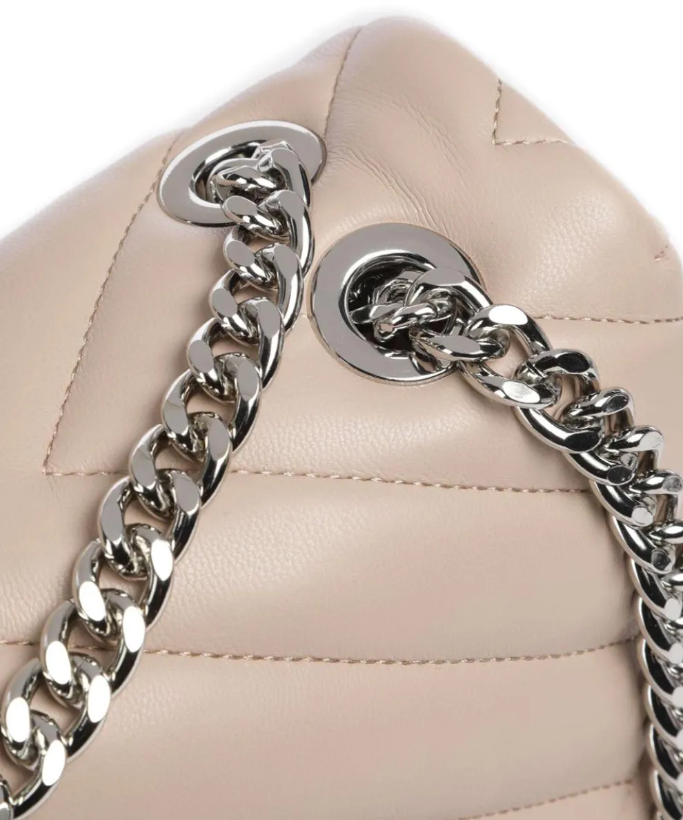 Victoria M Schultertasche Lederimitat altrosa