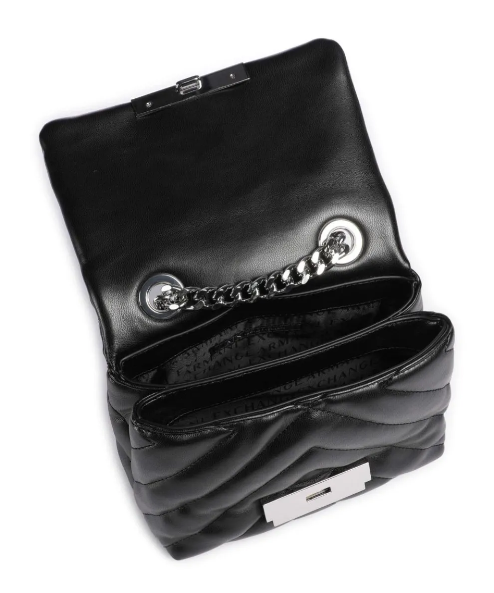 Victoria Mini Umhängetasche Lederimitat schwarz