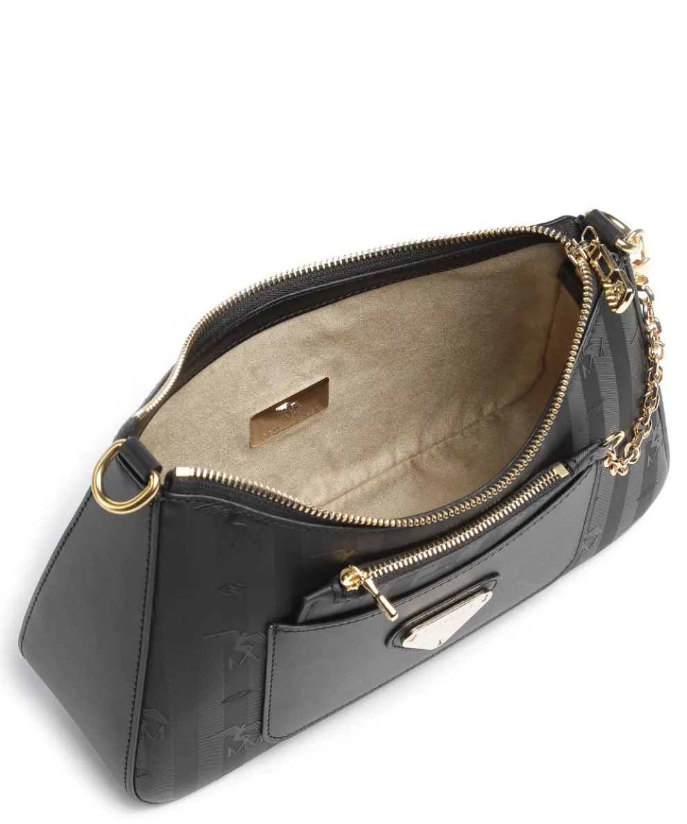 Vinerus Castiel Schultertasche Canvas schwarz