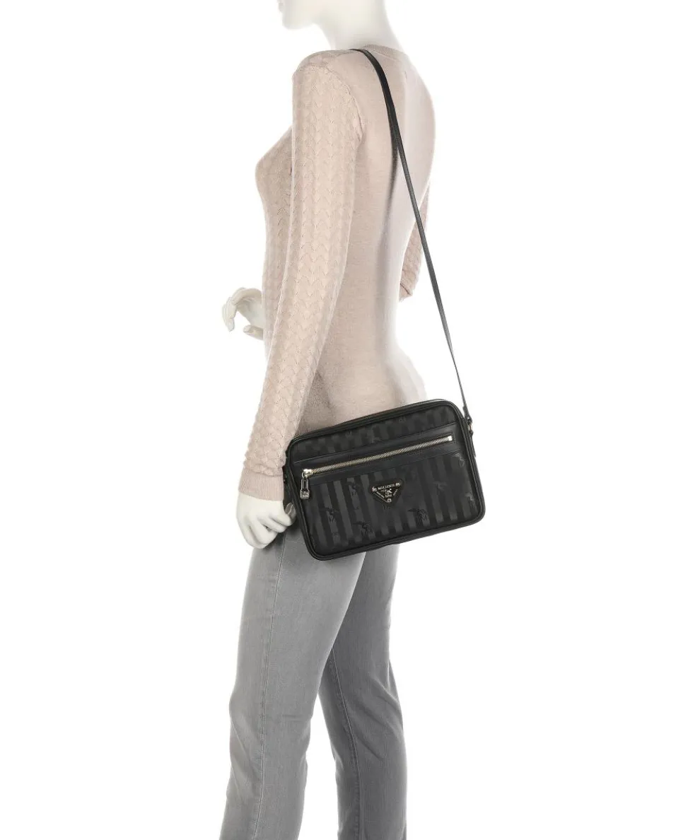 Vinerus London Umhängetasche Canvas schwarz