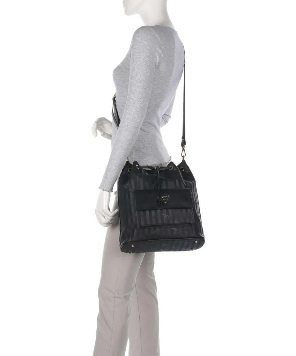 Vinerus Nyon Bucket bag Canvas schwarz