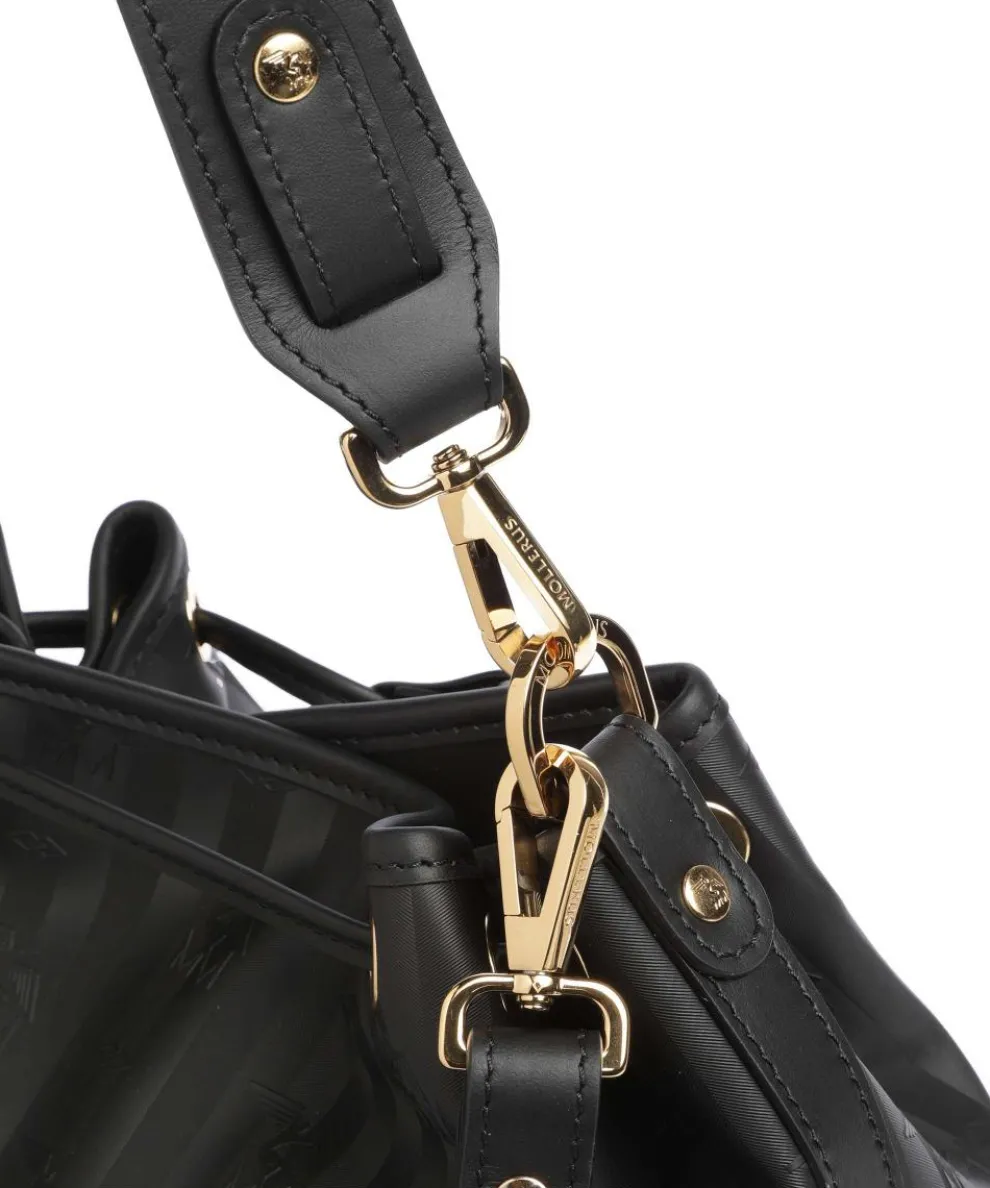 Vinerus Nyon Bucket bag Canvas schwarz