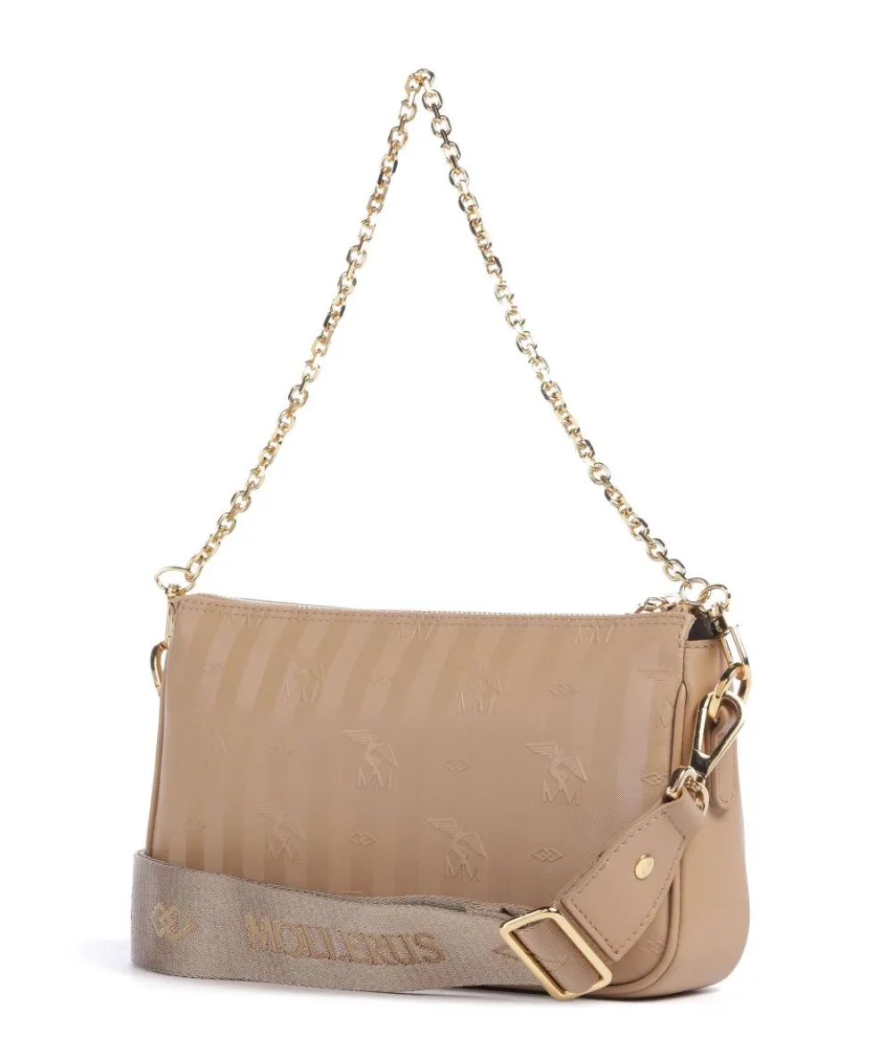 Vinerus Zell Schultertasche Canvas hellbraun