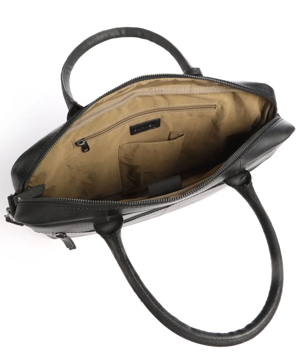 Vintage Jack Aktentasche 13″ Leder schwarz