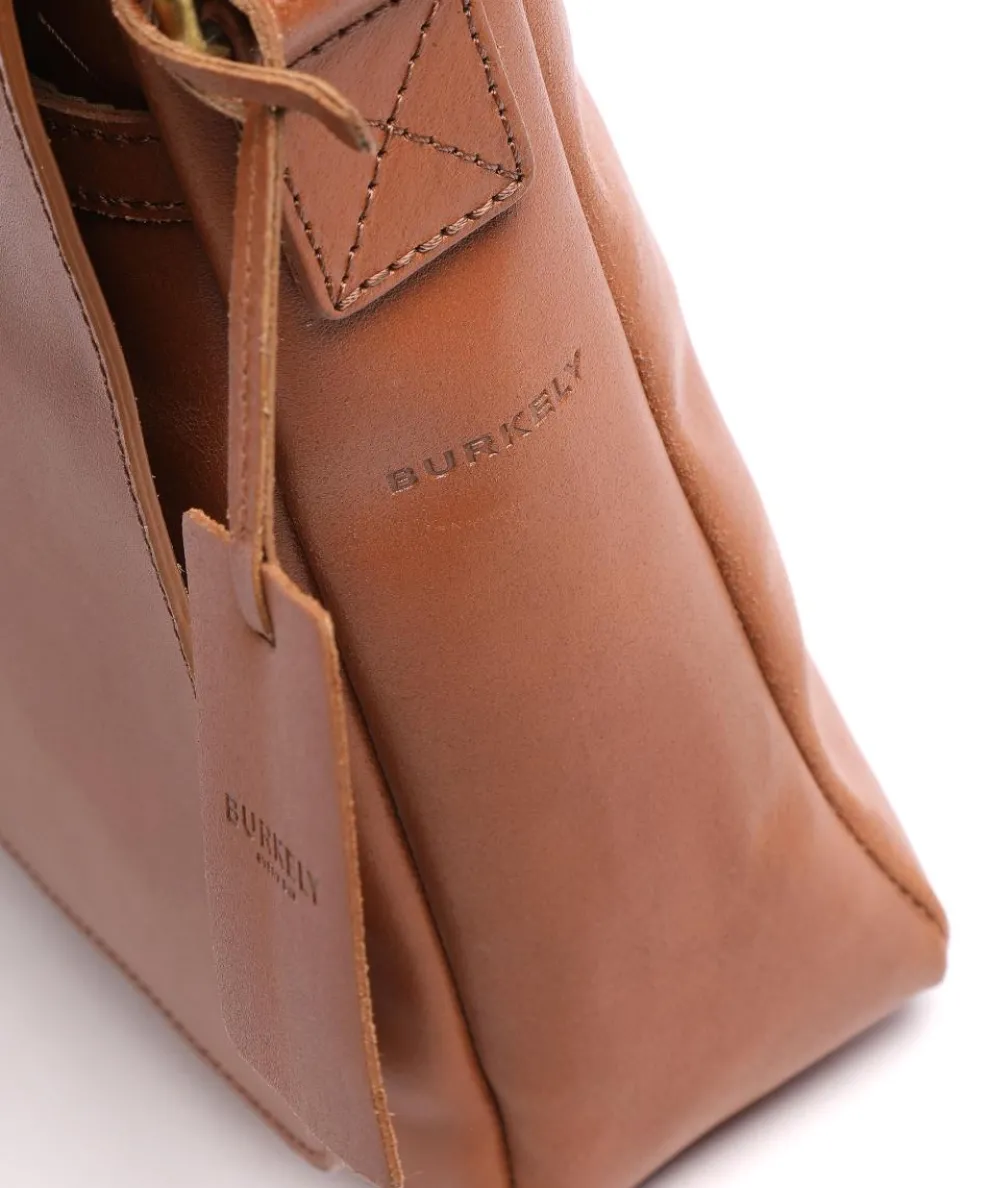 Vintage Juul Kuriertasche Kalbsleder cognac