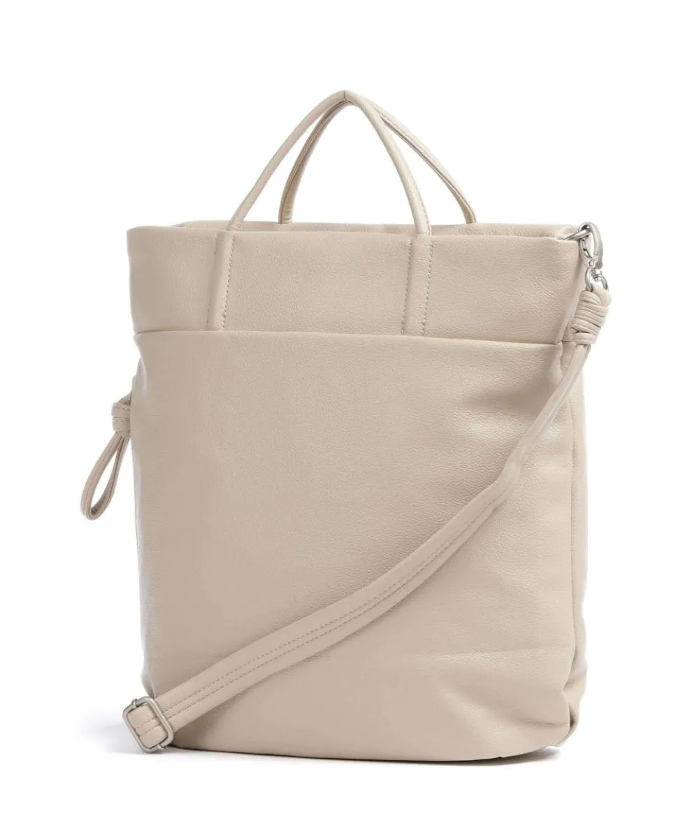 Perla PE120 Handtasche Lederimitat sand