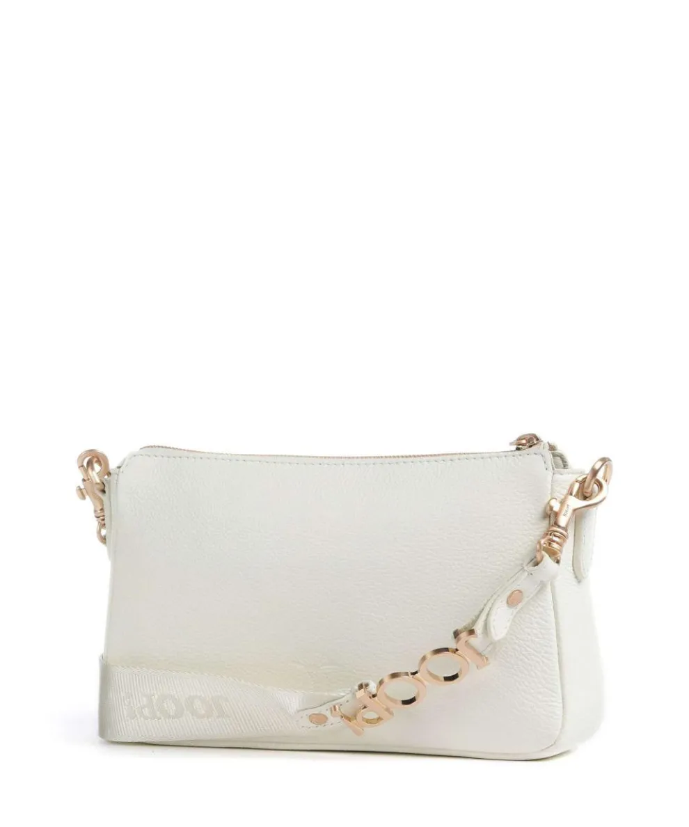 Vivace Jasmina Umhängetasche genarbtes Rindsleder weiß