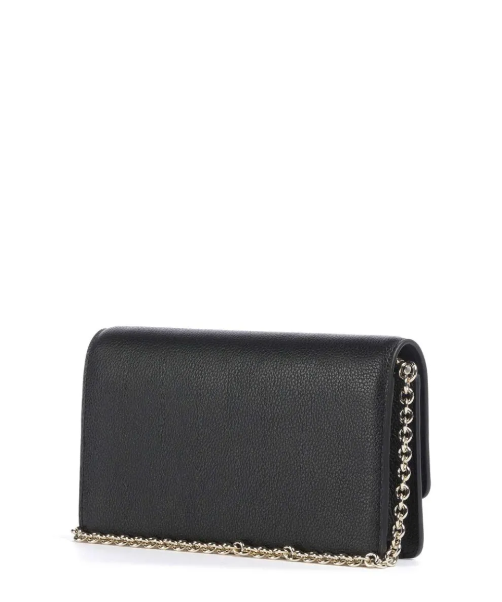 Vivienne Umhängetasche fein genarbtes Rindsleder schwarz