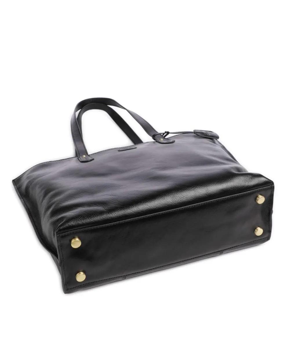 Volterra L Shopper Leder schwarz