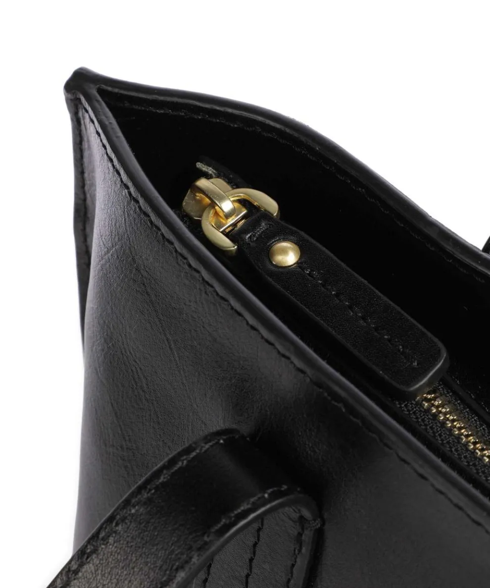 Volterra S Shopper Leder schwarz